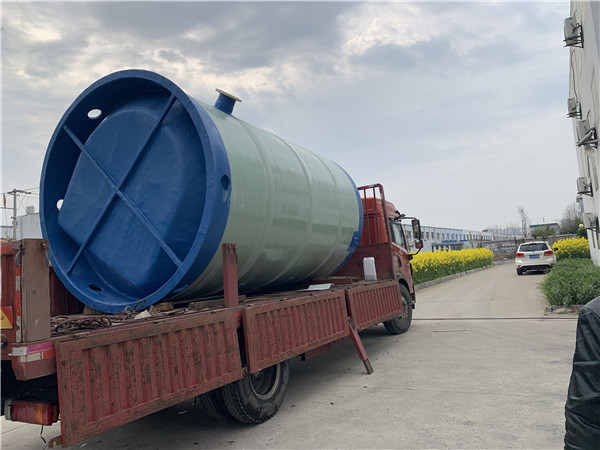 玻璃钢一体化污水泵站的经济效益【一体化提升泵站】(图1)